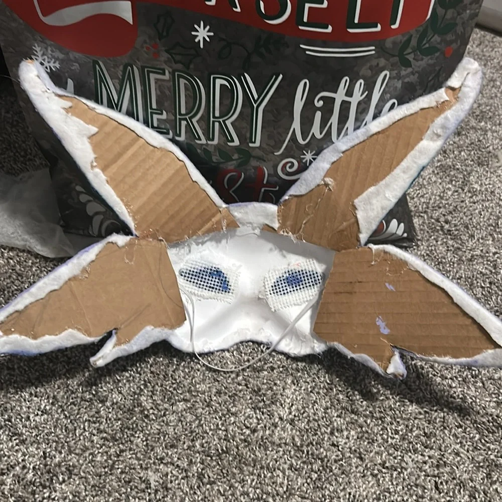 Espeon cat mask!
